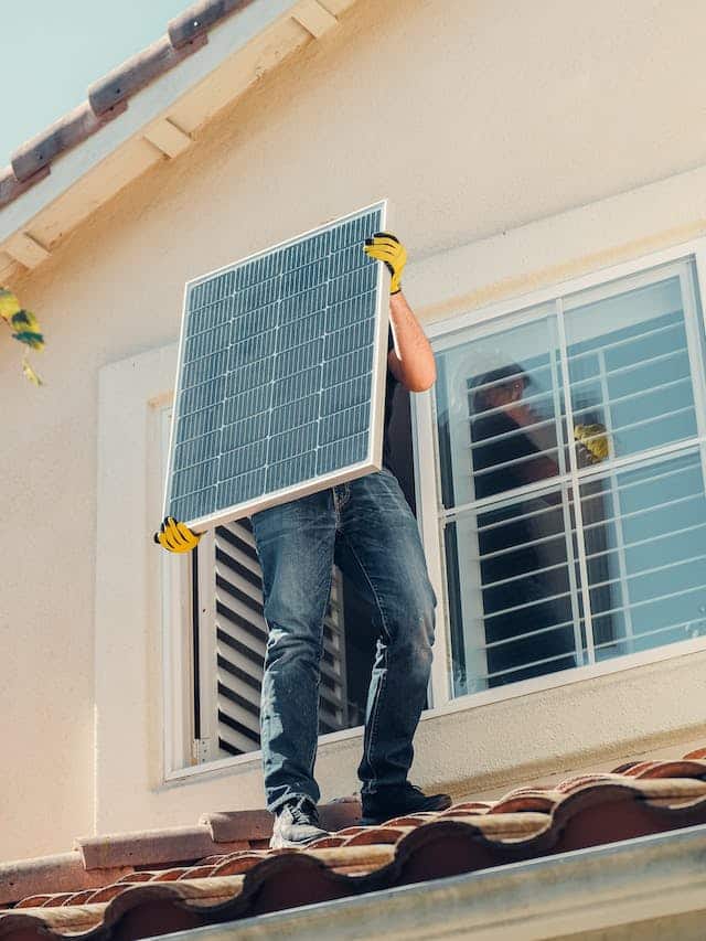 solar solution for home installation